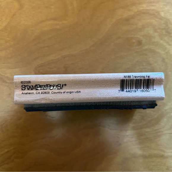 Stampendous! Traveling Far stamp set - Picture 2 of 3